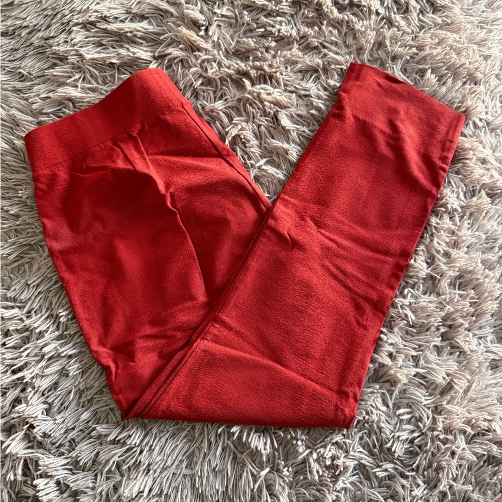 Eileen Fisher Vibrant Red Pants